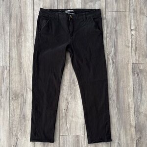 Carbon‎ Men's Black Chinos